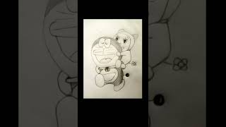 Doraemon 🤗 viralshort art drawing doraemon [upl. by Ainnat557]