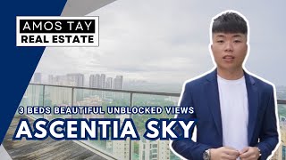 Ascentia Sky  3 bedder in SUPERB CONDITION  Amos Tay [upl. by Anastice]