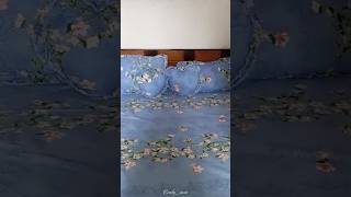 meesho 5 pec bedsheet review l subscribe for more I Comfysazia shortsshortsfeed [upl. by Atsahc]