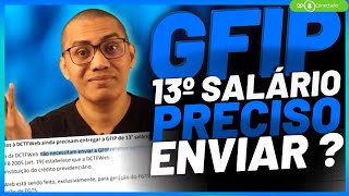 É OBRIGADO ENVIAR A GFIP DE 13º SALÁRIO [upl. by Ahsurej]