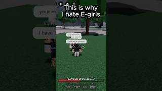 This Egirl wants to EDate me roblox thestrongestbattlegrounds egirl [upl. by Stacey]