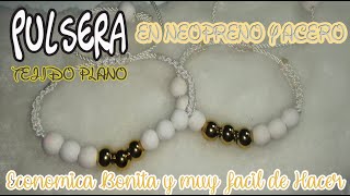 COMO HACER PULSERA DE NEOPRENO [upl. by Bickart]