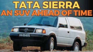 Tata Sierra The First and Original Compact SUV of India  Throttle Thing [upl. by Divod]