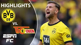 Borussia Dortmund vs Union Berlin  Bundesliga highlights  ESPN FC [upl. by Serene577]