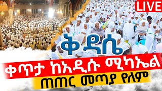 🔴LIVE ቅዱስሚካኤል የዛሬውይለያል ‼️👉🏾ቀጥታ ከእዲሱ ሚካኤል [upl. by Xyno]