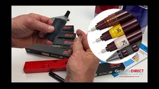 Rotring Isograph technical drawing pens [upl. by Lacym]