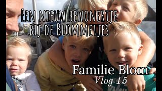 Familie Blom Vlog 15 Een nieuw bewonertje bij de familie Blom [upl. by Aremat]