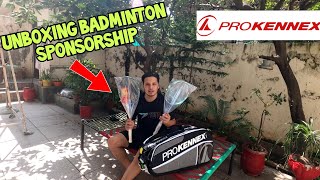 Unboxing Badminton Sponsorship Prokennex [upl. by Llerrej]