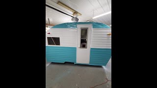 1966 Fleetwing Chickadee camper [upl. by Aeel]