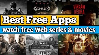 Best Apps to Watch Free Web Series amp Movies  All Web Series Free Mein Kaise Dekhen [upl. by Ahsikan736]