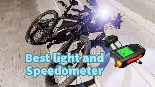 Best light and speedometer for cycleFABSPORTS Bike Bicycle Lights [upl. by Naicad]