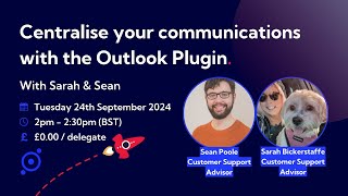 Centralise your communications with the Outlook Plugin  accessplanit webinar [upl. by Garik644]