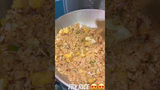 Fry rice 🥰🥰 fryrice food viralvideo viralshort youtubeshorts short [upl. by Zosema]