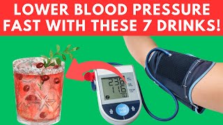 7 Drinks Doctors DONT Want You to Know About for Lowering Blood Pressure [upl. by Sirehc]