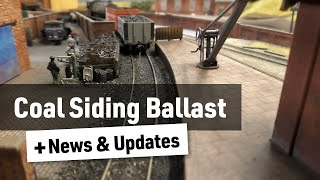 Coal Siding Ballasting  News amp Updates on UK Trip [upl. by Nahtaj]