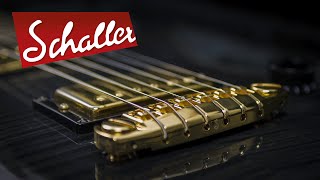 How to install the Schaller Signum Bridge on your guitar [upl. by Kuska]