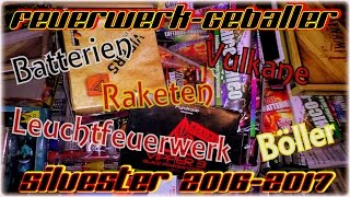 Feuerwerk Geballer an Silvester 20162017  MSD Firework [upl. by Fisken]