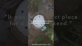 Reviews of Glamp Michigans Luxury Domes in Benzonia Michigan [upl. by Quintie]