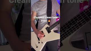 Cleanest guitar clean tone ever metallica espguitars [upl. by Rebak180]