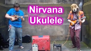 Nirvana  Smells Like Teen Spirit  Ukulele  PocketFluff [upl. by Gahan]