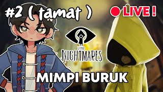 AKHIR PERJALANAN YELLOW JACKET   LITTLE NIGHTMARES  PART 2  TAMAT [upl. by Aittam217]