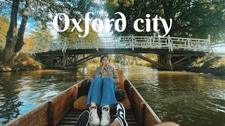 Walking tour  Oxford city  Oxford university  4K [upl. by Rothwell]