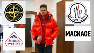 DESIGNER COAT Try On Haul  Manchester Shopping Vlog Stone Island Moncler Pyrenex  More [upl. by Mingche]