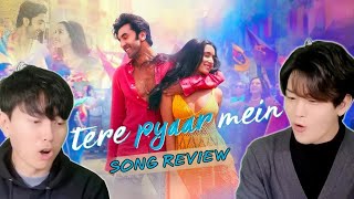 Tere Pyaar Mein Song Review by Korean Dost [upl. by Halladba]