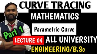 CURVE TRACING  MATHEMATICS  LECTURE 04  Parametric Curve  PRADEEP GIRI SIR [upl. by Nahtal977]