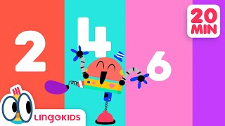 COUNTING SONG 🧮💙  The Best Numbers Songs for Kids  Lingokids [upl. by Obau]