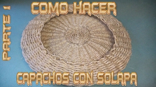 Como hacer capachos con solapa parte 1 [upl. by Yrekaz]