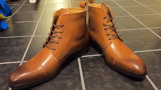 Unboxing Helstons Heritage Motorcycle Boots amp Double D Belt [upl. by Ymassej]