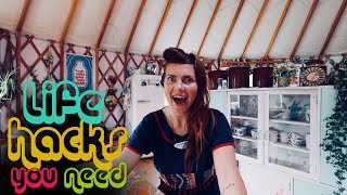 LIFE HACKS FROM THE HOMESTEAD  OFF GRID LIVING NZ [upl. by Nerdna]