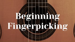 1st Guitar Lesson in Fingerpicking [upl. by Thayne542]