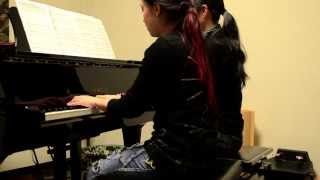 Corpse Bride Main Title  Piano Duet piano cover [upl. by Refinej205]