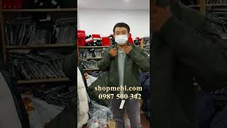 Review Uniqlo MEN MA1 Blouson 57 olive 449629 model 2022 [upl. by Aridni]