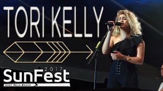 Tori Kelly  Sunfest 2017 Full Set West Palm Beach FL 4K [upl. by Loyce]