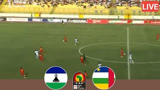 🔴LIVE Lesotho Vs Central African Republic Africa Cup Of Nations Qualification All Goals Highlights [upl. by Kennedy]