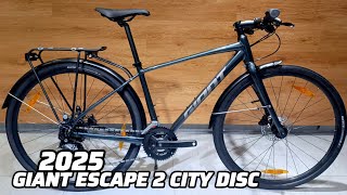 2025 GIANT ESCAPE 2 CITY DISC SMALL  WEIGHT [upl. by Mikael]