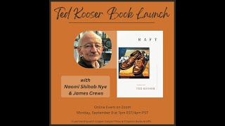 Ted Kooser Book Launch for RAFT [upl. by Odin788]