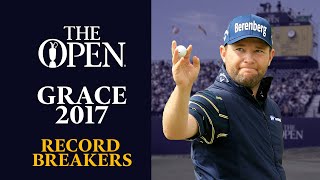 Record Breakers  Branden Grace Round of 62  146th Open Championship [upl. by Simetra]