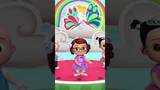 Ballerina Dance  Sing Along Songs for Kids  Moonbug Kids Karaoke Time  shorts [upl. by Sarajane]