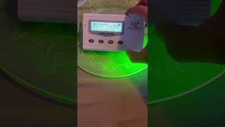 Uranium Glass Plate vs Fiestaware Bowl💀☢️ experiment  fiesta geigercounter stem [upl. by Amisoc]