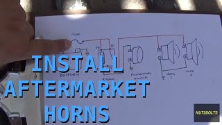 How to Install Aftermarket Horns in Your Vehicle [upl. by Attenyw663]