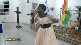 BIRIBIARA WO NE BRE👀😘🎂 Live BandFROM FRANCISCA OPOKU [upl. by Aiotal348]