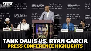 Gervonta Davis vs Ryan Garcia Press Conference Highlights  MMA Fighting [upl. by Ringe]