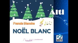 Noël blanc Alto mp3 pour chorale Volcalise [upl. by Saul]