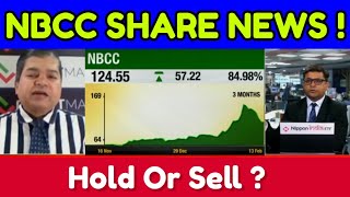 NBCCINDIALTD SHARE LATEST NEWS TODAY NBCC SHARE TARGET Hold Or Sell [upl. by Ahseal]