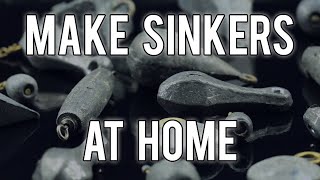 Beginners Guide to Making Your Own Fishing Sinkers [upl. by Cartie]