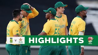 Proteas vs Pakistan  1st KFCT20 Highlights  Imperial Wanderers Stadium 10 April 2021 [upl. by Jessamine]